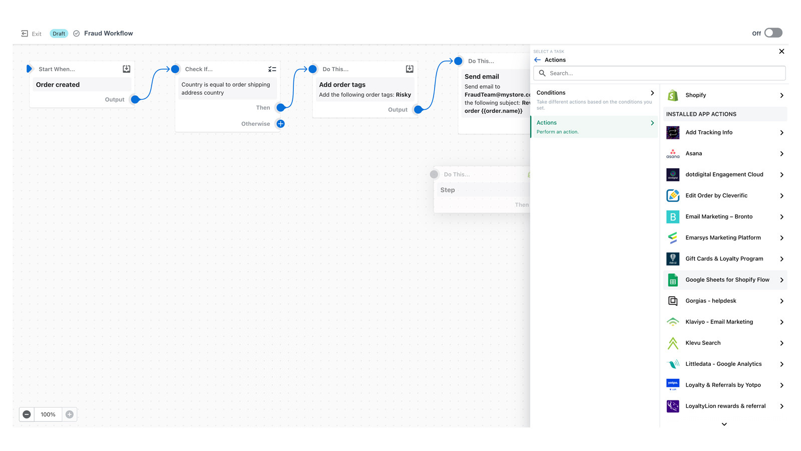 Shopify Flow Automation